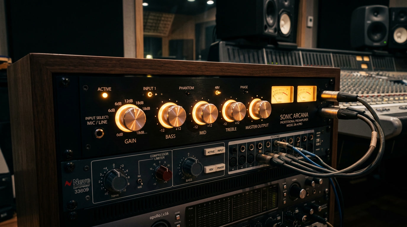 Fungsi Preamplifier Audio