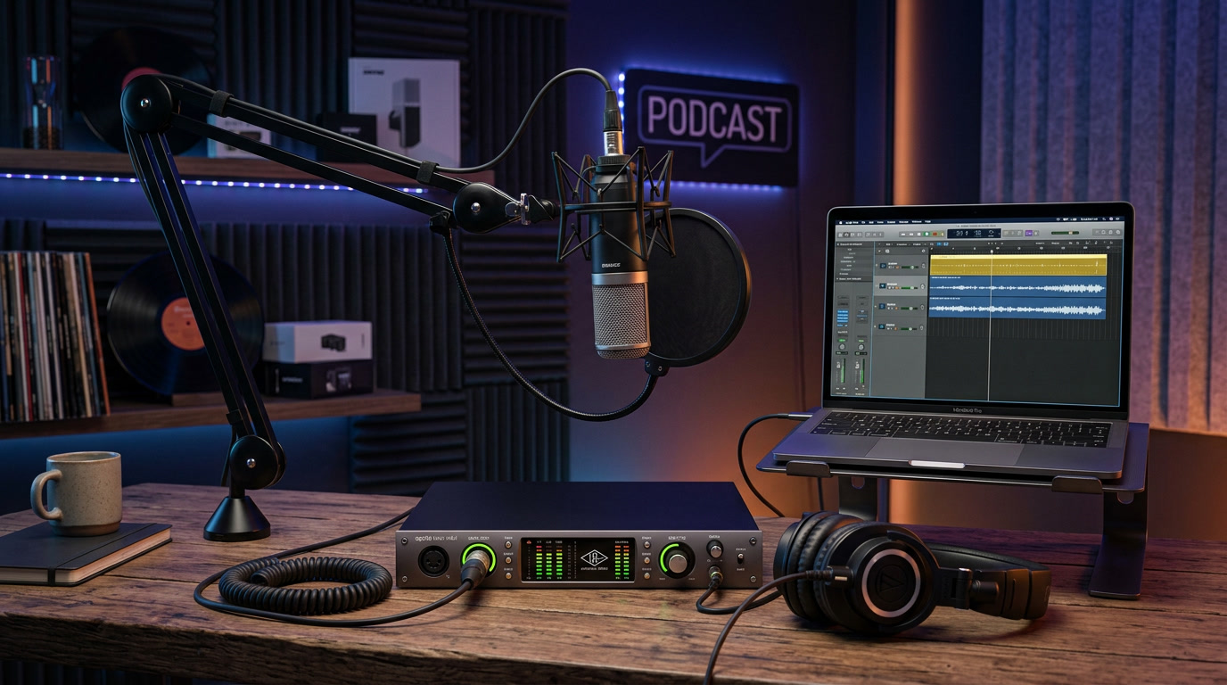 Rekomendasi Soundcard Eksternal Murah untuk Home Studio Podcast