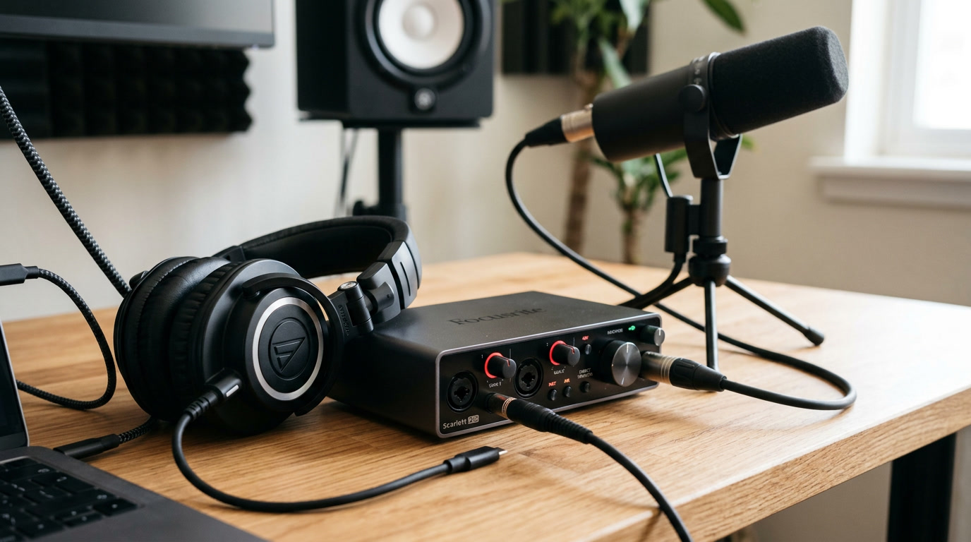 Memilih Sound Card dan Audio Interface Terbaik untuk Podcaster Pemula