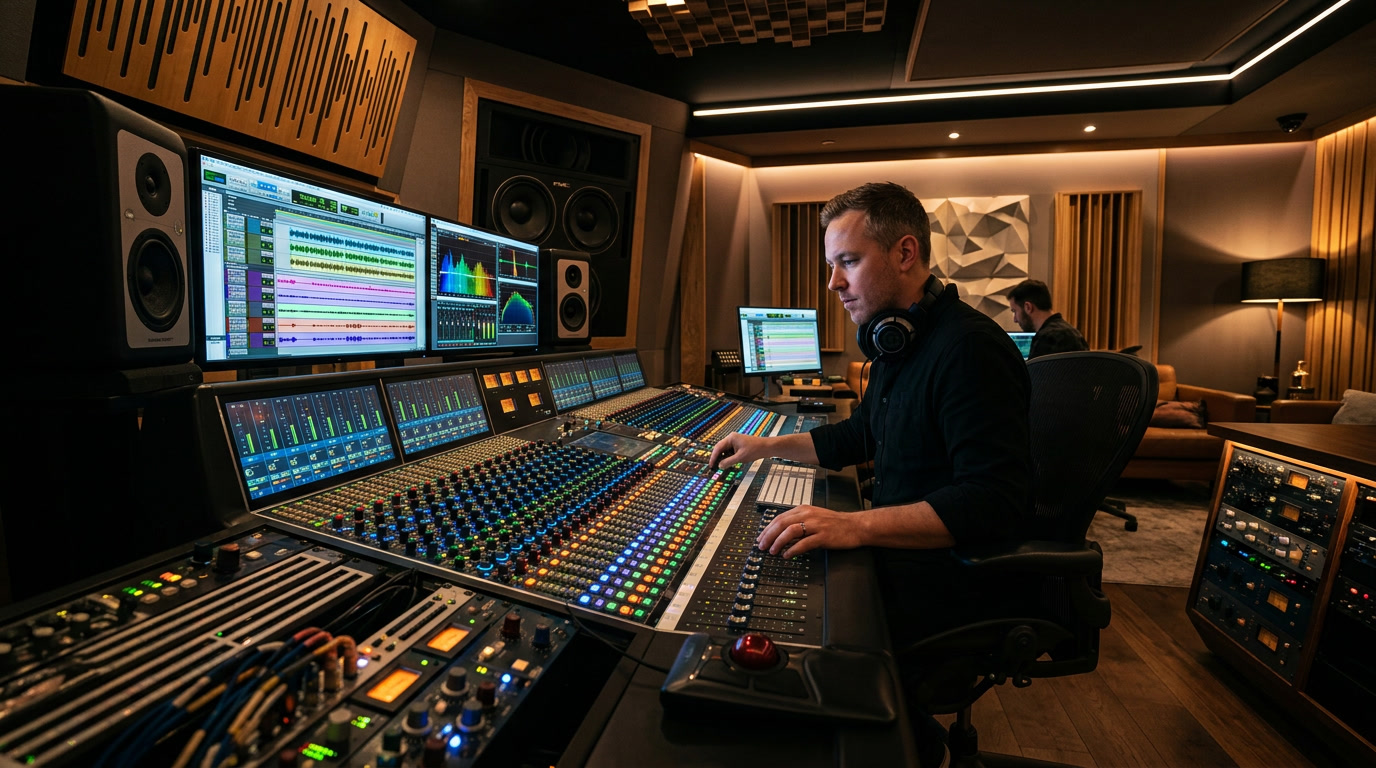 teknik mixing audio dasar