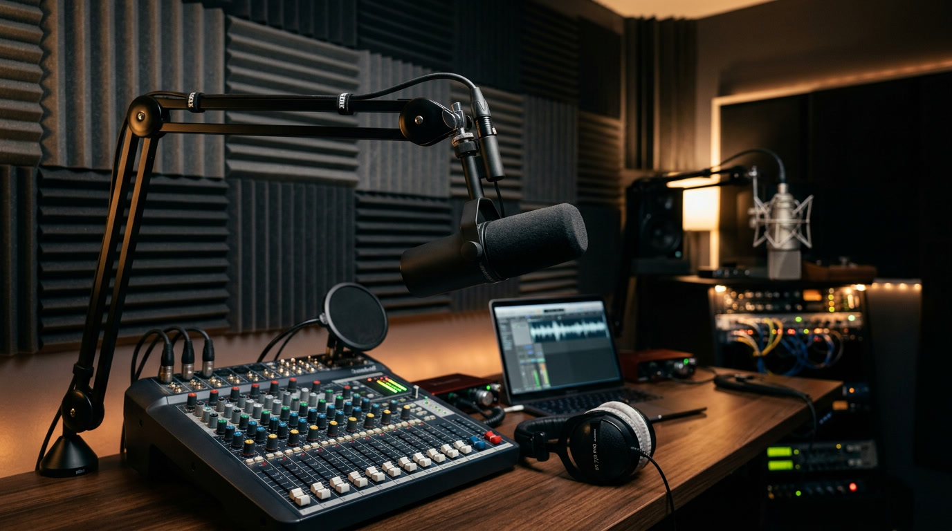 Tips Memilih Mikrofon Condenser Terbaik untuk Kebutuhan Voice Over